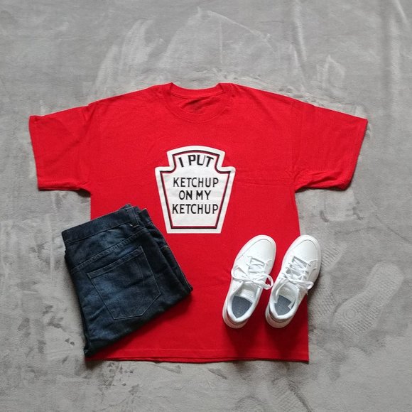 Jail bird Tops - Ketchup on ketchup Tee